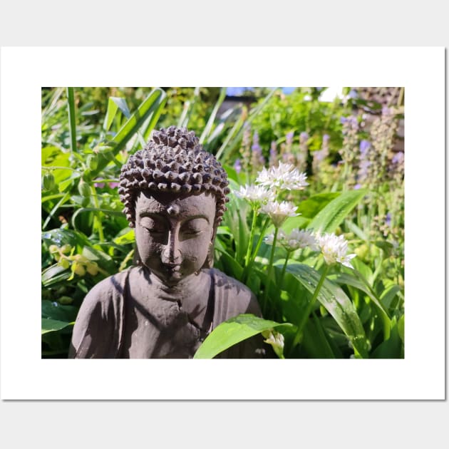 Buddha with Wild Garlic Wall Art by JonDelorme